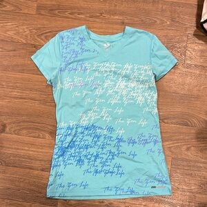 Athletic Works Blue Graphic Tee